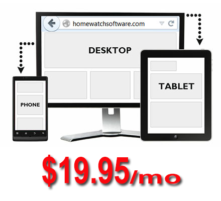 Home Watch Software Starting From $19.95 a month